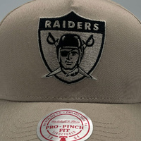 Mitchell & Ness Las Vegas Raiders Pro Pinch Desert Sands Pumicestone OSFM