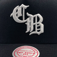 Mitchell & Ness Chicago Bulls Pro Pinch Gothic Letter Black OSFM