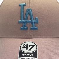 47 Brand Los Angeles Dodgers MVP Sureshot Pink OSFM