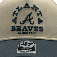47 Brand Atlanta Braves MVP DT Ranchero Natural OSFM