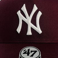 47 Brand New York Yankees MVP DT Legend Maroon OSFM
