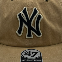 47 Brand New York Yankees Captain Ragler Khaki OSFM