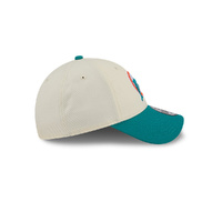 New Era Miami Dolphins 9Forty NFL Historic Chrome White OSFM