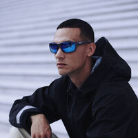 Bolle Fenix BS136006 Matte Titanium / Volt+ Offshore Blue Mirror Polarised Lenses