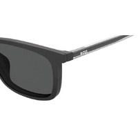 Hugo Boss Clip-On BOSS 1150/CS 003 55 IR Matte Black / Grey Lenses