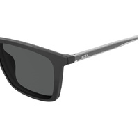 Hugo Boss Clip-On BOSS 1151/CS 003 56 IR Matte Black / Grey Lenses