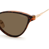 Polaroid PLD Clip-On 6157/CS DDB SP 55 Gold Copper / Bronze Polarised Lenses