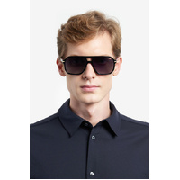 Carrera 302/S M4P 9O 59 Striped Black / Dark Grey Gradient Lenses