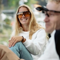 Smith XC 807 XC 99 Black / Low Light Copper Chromapop Lenses