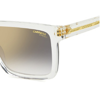 Carrera Victory C 02/S 900 FQ 54 Crystal / Grey Gradient Gold Mirror Lenses