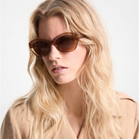 Michael Kors Bel Air MK2209U 3999/O-54 Brown Transparent / Bronze Mirror Lenses
