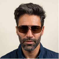 Serengeti Wayne SS546003 Matte Black / Drivers Polarised Photochromic Lenses