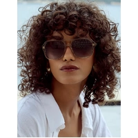 Bask Eyewear Blake 19-3021 Crystal Stone / Brown Gradient Polarised Lenses