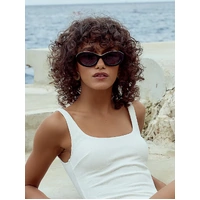 Bask Eyewear Capri 21-3337 Black & Bone / Dark Grey Polarised Lenses