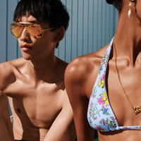 Ray-Ban The Outdoorsman By Dolce & Gabbana RB3029M 001/7J-54 Arista Gold / Dark Brown Rose Gold Mirror Lenses