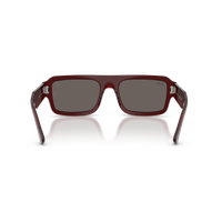 Ray-Ban RB4454M F710B1-56 Scuderia Ferrari Lewis Hamilton Driver Special Edition 2026 | Red Transparent / Dark Grey Lenses