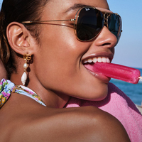 Ray-Ban The Shooter By Dolce & Gabbana RB3138M 001/71-54 Arista Gold / Dark Green Lenses