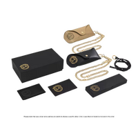 Ray-Ban The Shooter By Dolce & Gabbana RB3138M 001/73-54 Arista Gold / Dark Brown Lenses