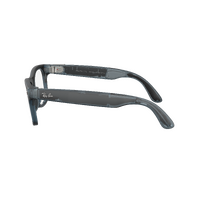 Ray-Ban x Meta (Gen 3) Wayfarer RW4011 69211Z-53 Transparent Matte Ocean Blue / Grey Transition Photochromic Lenses