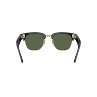 Ray-Ban x Meta Audio (Gen 3) Clubmaster RW7004 601/71-51 Shiny Black / G15 Green Lenses