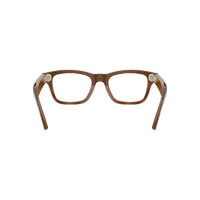 Ray-Ban x Meta Audio (Gen 3) Burbank RW7005 6928SB-54 Havana / Clear Blue Light Filter Lenses