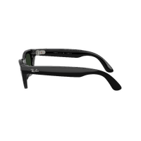 Ray-Ban x Meta (Gen 3) Zena RW4015 601/1M-49 Shiny Black / Graphite Green Transition Photochromic Lenses