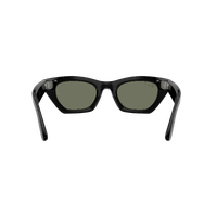 Ray-Ban x Meta (Gen 3) Zena RW4015 601/9A-49 Shiny Black / G15 Green Polarised Lenses