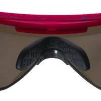 Pit Viper The Radical Original Wide 2.0 Pink w Purple Splatter / Rainbow Mirror Polarised Lenses