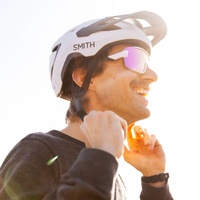 Smith Wildcat 0BK DI 99 White / Violet Mirror Chromapop Lenses