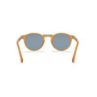 Oliver Peoples Gregory Peck 1962 OV5456SU 169956-47 Semi-Matte Amber Tortoise / Cobalto Lenses