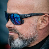 Bolle Airdrift Floatable BS035001 Matte Black / Volt+ Offshore Blue Mirror Polarised Lenses