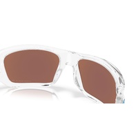 Oakley Masseter OO9486-0760 Polished Clear / Prizm Deep Water Polarised Lenses