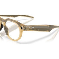 Oakley Wearable x Meta Hstn OW8002-0851 Light Curry / Clear to Brown Photochromic Lenses