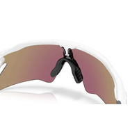 Oakley Radar EV Heater OO9541-0437 Polished White / Prizm Sapphire Lenses