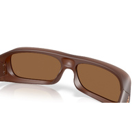Oakley Permian OO9520-1059 Matte Transparent Mahogany / Prizm Bronze Gradient Lenses
