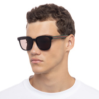 Gucci GG0848SK 001 Black / Grey Lenses