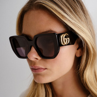 Gucci GG0956S 003 Black / Grey Lenses