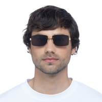 Bottega Veneta BV1126S 002 Gold / Grey Lenses