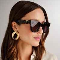 Gucci GG0998S 001 Black / Grey Lenses