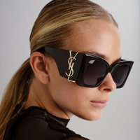 Saint Laurent SLM119BLAZE 001 Black / Black Lenses