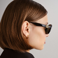 Gucci GG1535S 001 Black / Grey Lenses