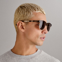 Gucci GG1499SK 002 Gold / Brown Lenses