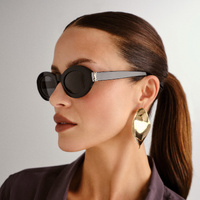 Saint Laurent SLM136 001 Black / Black Lenses