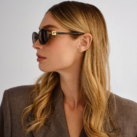 Gucci GG1684SA 004 Havana / Brown Lenses