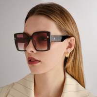Fiorelli Coco FIO2547302 Black Malt / Warm Smoke Gradient Lenses