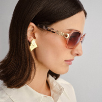 Fiorelli Iris FIO2547308 Blush w Cookie Tortoise / Brown Gradient Lenses