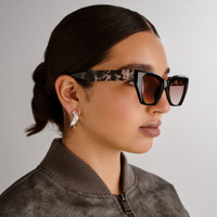 Aire Persei AIR2542228 Black w Charcoal Tortoise / Brown Gradient Lenses