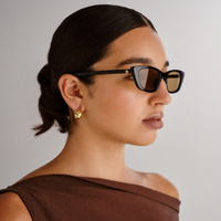 Aire Titania AIR2542258 Black / Tan Tint Lenses
