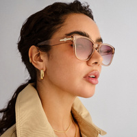 Fiorelli Ima FIO2547317 Blush / Warm Smoke Gradient Lenses