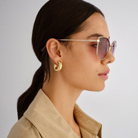 Fiorelli Julie FIO2547321 Gold w Blush / Pink Gradient Lenses